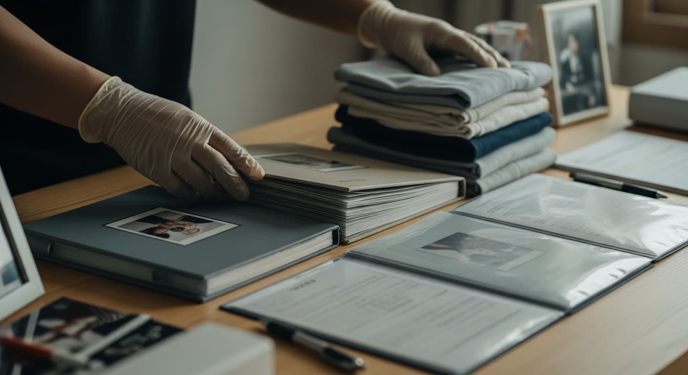 유품정리 작업 범위 예시 이미지