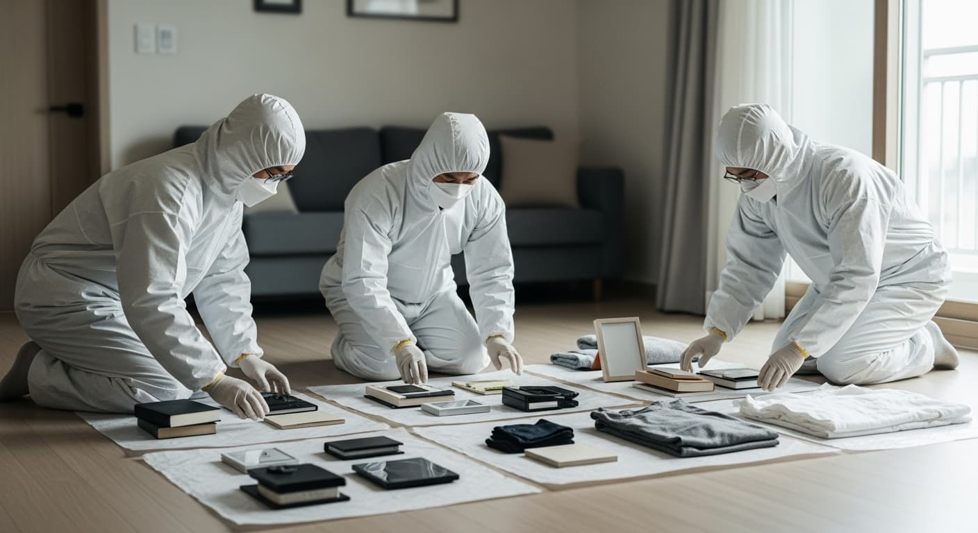 고독사청소 유품 및 폐기물 분류 작업