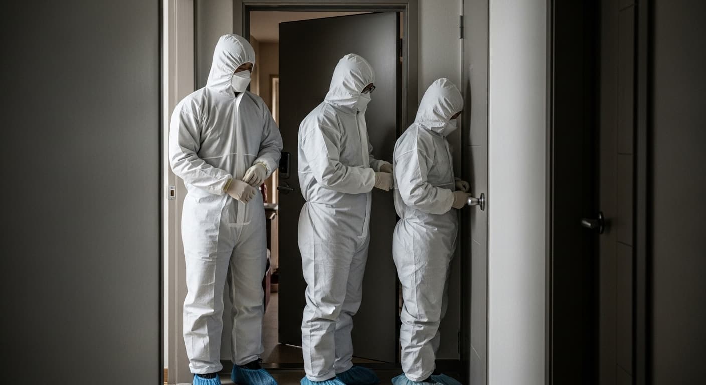 고독사청소 핵심 포인트 현장 이미지