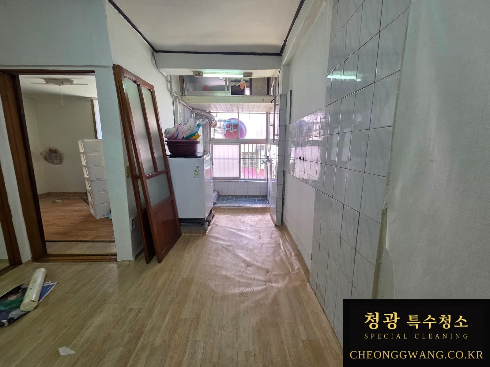 부산 동구 두 세대 유품정리 작업 후 현장 20