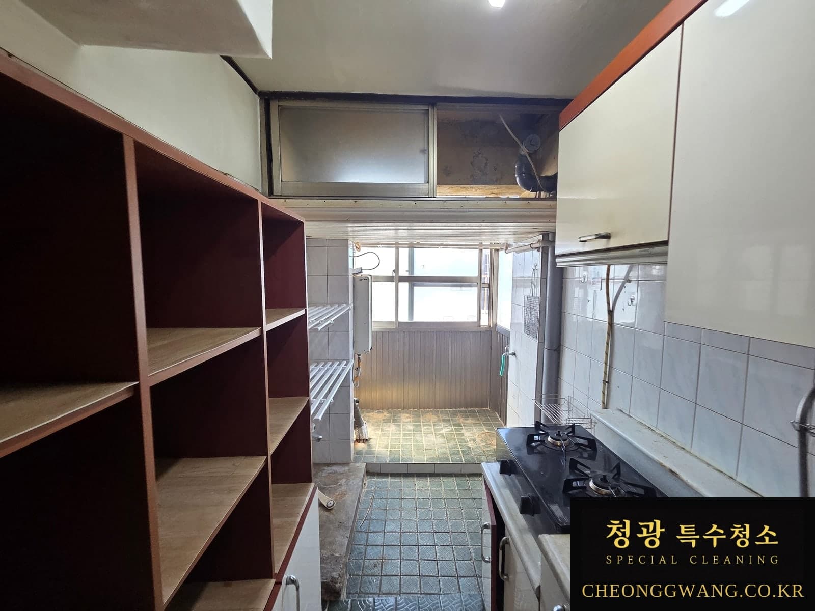 부산 동구 두 세대 유품정리 작업 후 현장 18