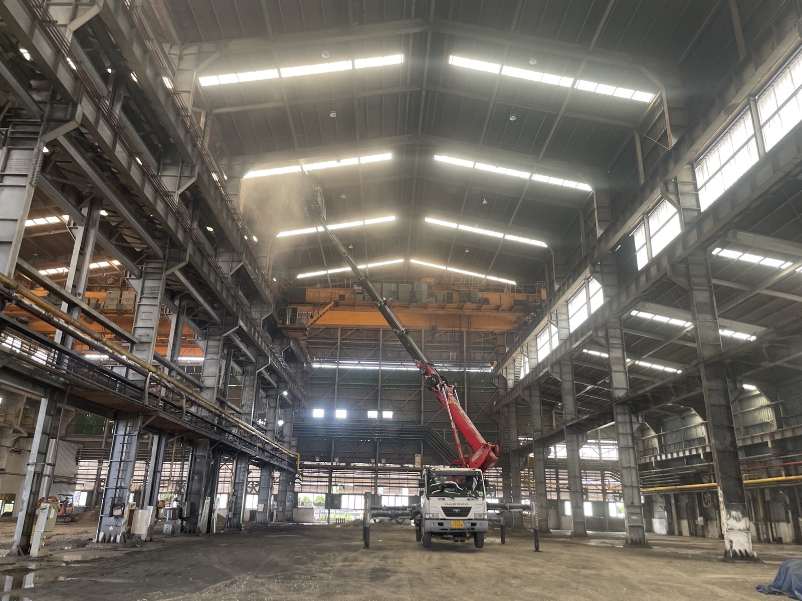 공장청소 작업 사례 1