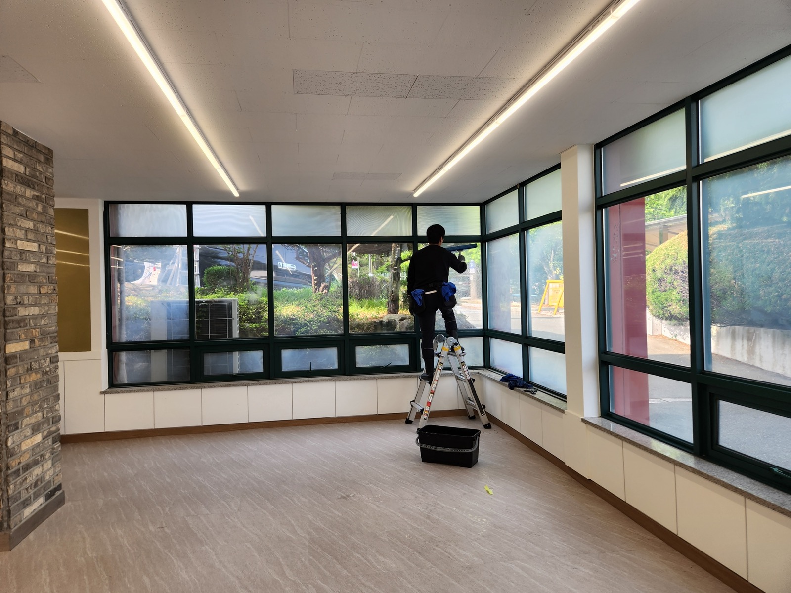 유리창청소 작업 사례 5